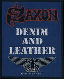 Saxon | Denim & Leather Woven Patch