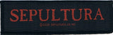 Sepultura | Logo Strip Woven Patch