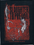 Slaughter to Previal | Grizzly Face Woven Patch
