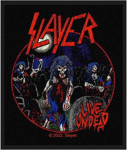 Slayer | Live Undead Woven Patch