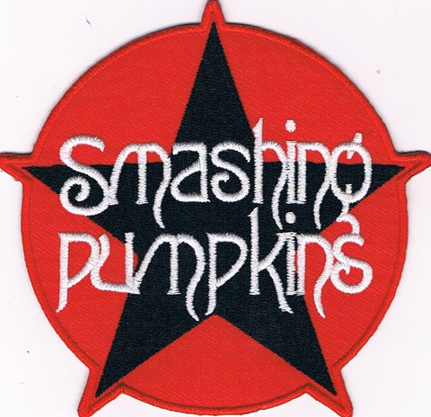 Smashing Pumpkins | Stitched Black Star Iron On Logo