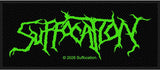 Suffocation | Green Logo Woven Patch