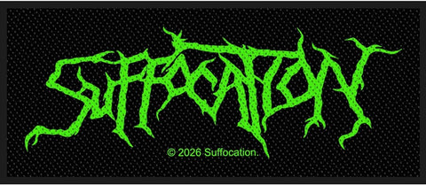 Suffocation | Green Logo Woven Patch