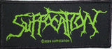 Suffocation | Green Logo Woven Patch