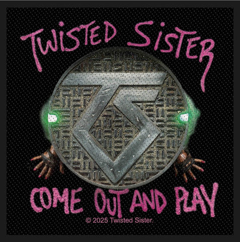 Twisted Sister | Come Out And Play Woven Patch