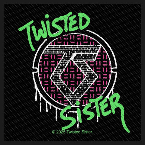 Twisted Sister | Spray Logo Woven Patch