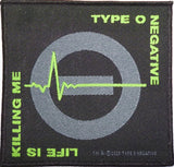 Type O Negative | Life is Killing Me Woven Patch