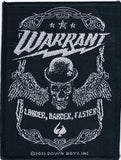 Warrant | Louder, Harder, Faster Woven Patch