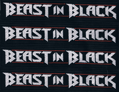 Beast in Black | Stitched Logo Stripe