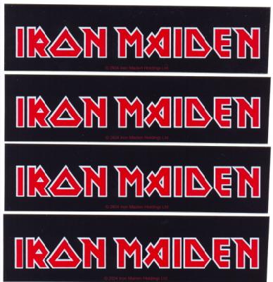 sticker Iron Maiden