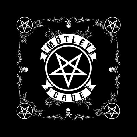 Motley Crue | Bandanna Pentagram