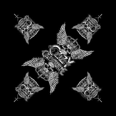 Ozzy Osbourne | Bandanna Skull And Wings