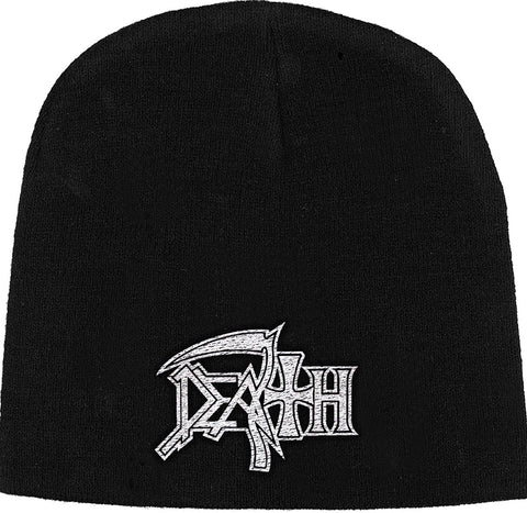 Death | Beanie Stitched White Logo