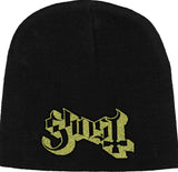 Ghost | Beanie Stitched Gold Logo