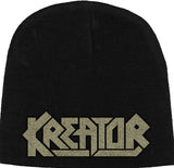 Kreator | Beanie Stitched Gold Logo