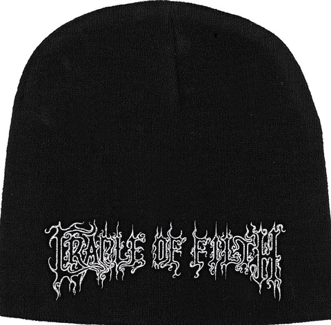 Cradle of Filth | Beanie Stitched White Logo