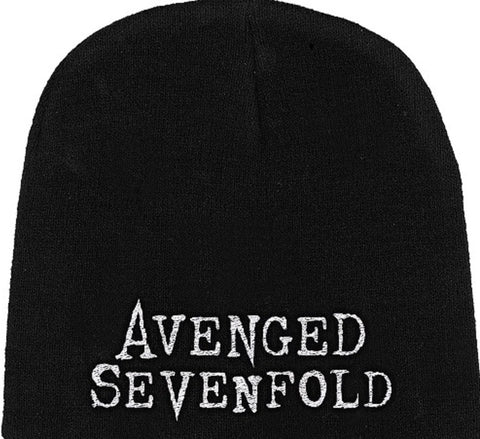 Avenged Sevenfold | Beanie Stitched White Logo