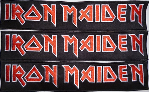 Iron Maiden | Backstripe Stitched Logo