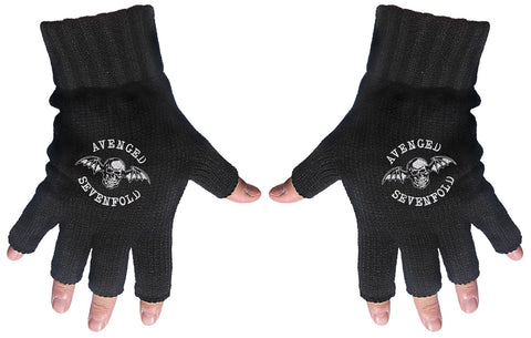 Avenged Sevenfold | Fingerless Gloves Logo & Death Bat