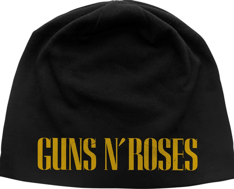Guns & Roses | Beanie Printed Yellow Logo