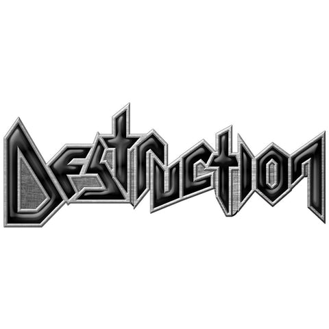 Destruction | Pin Badge Logo