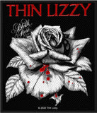 Thin Lizzy | Black Rose Woven Patch
