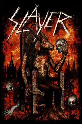Slayer | Devil On Throne Flag