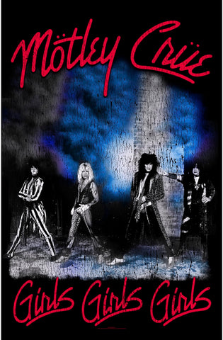 Motley Crue | Girls Girls Girls Flag