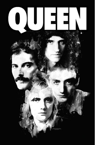 Queen | Faces Flag