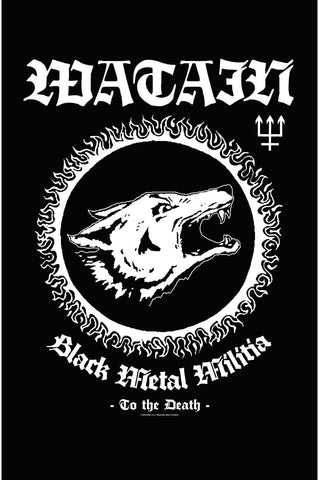 Watain | Black Metal Militia Flag