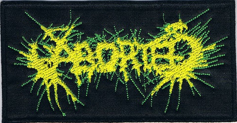 Aborted | Stitched Green Yellow Logo