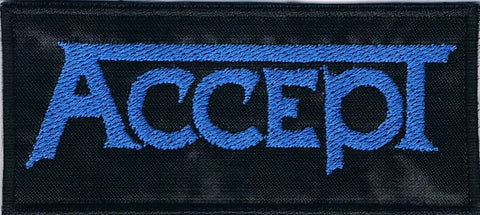 Accept | Stitched Blue Logo