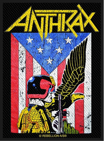 Anthrax | Judge Dredd Woven Patch
