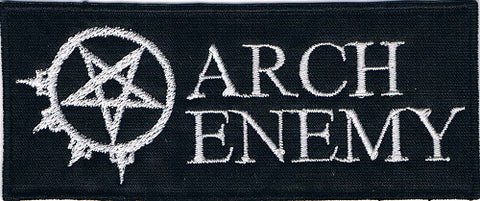 Arch Enemy | Stitched White Logo