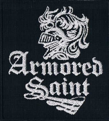 Armored Saint | Stitched Helmet Logo
