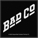 Bad Company | Silver Logo Woven Patch