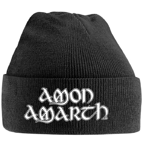 Amon Amarth | Beanie Stitched White Logo