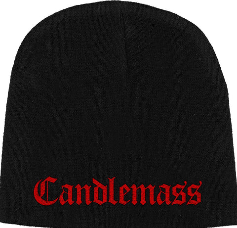 Candlemass | Beanie Stitched Red Logo