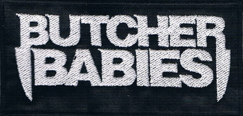 Butcher Babies | Stitched White Logo