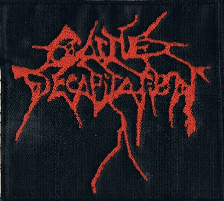 Cattle Decapitation | Stitched Red Logo