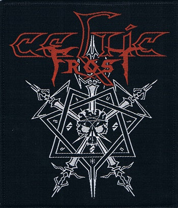 CELTIC FROST 1st~3rd 国内盤3枚セット 限定ステッカー付き Celtic Frost | Morbid Tales Woven Patch – Goddess.nl