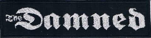 Damned The | Stitched White Strip Logo