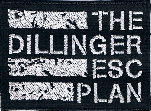 Dillinger Escape Plan The | Stitched White Logo – Goddess.nl