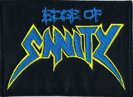 Edge Of Sanity | Stitched Blue Yellow Logo