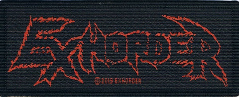 Exhorder | Red Logo Woven Patch
