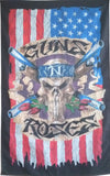 Guns & Roses | US Pirate Skull Flag