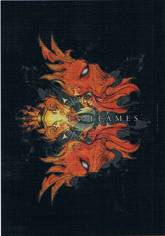 In Flames | Jesterhead Crest Flag