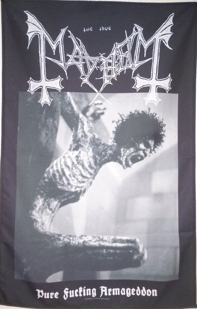 Mayhem Pure Fucking Armageddon Flag Goddess.nl