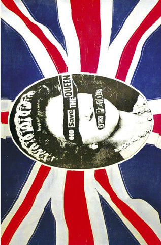 Sex Pistols | God Save The Queen Raz Flag