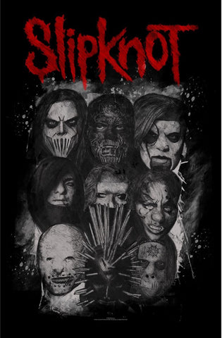 Slipknot | W.A.N.Y.K. Masks Flag